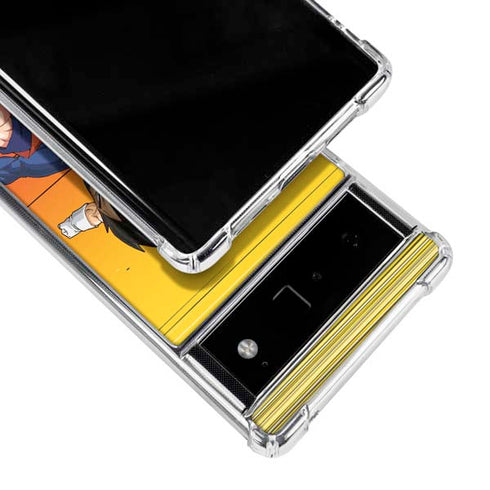 Dragon Ball Z Goku & Vegeta Google Pixel 6 Clear Case
